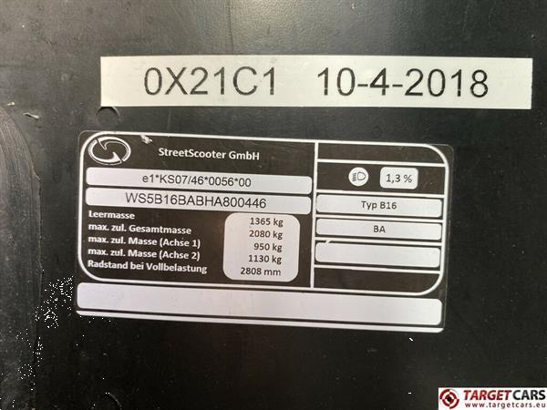 Grote foto streetscooter b16 work electric delivery van auto aixam