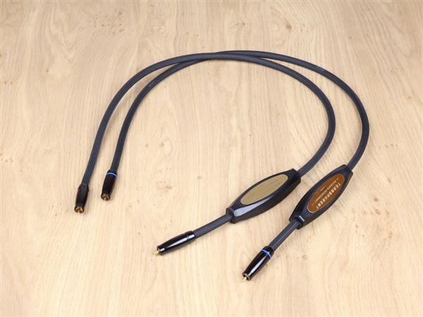 Grote foto transparent reference mm series highend audio interconnects rca 1 0 metre audio tv en foto onderdelen en accessoires