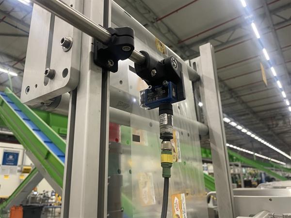 Grote foto g. mondini e 350 vg top seal verpakkingsmachine met ontnester agrarisch tuinbouw