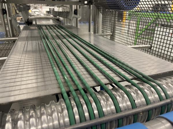 Grote foto g. mondini e 350 vg top seal verpakkingsmachine met ontnester agrarisch tuinbouw