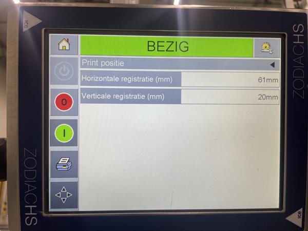 Grote foto g. mondini e 350 vg top seal verpakkingsmachine met ontnester agrarisch tuinbouw