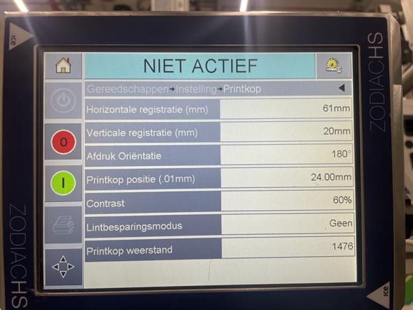 Grote foto g. mondini e 350 vg top seal verpakkingsmachine met ontnester agrarisch tuinbouw