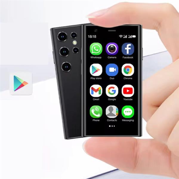 Grote foto s23 mini smartphone 2 gb ram 16 gb opslag 2 mp camera 1000mah batterij zwart telecommunicatie mobieltjes