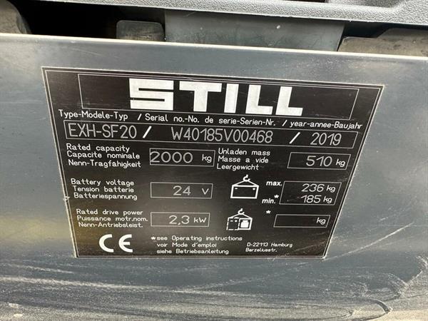 Grote foto vs 21822 elektrische palletwagen still bj2021 zo goed als nieuw doe het zelf en verbouw hefwerktuigen