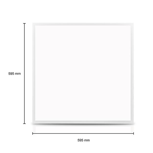 Grote foto led paneel barnet 40w 60x60 met smalle rand huis en inrichting led verlichting