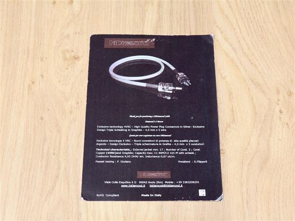 Grote foto hidiamond diamond 3.5 audio power cable 2 0 metre audio tv en foto onderdelen en accessoires