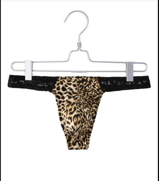 Grote foto heren hete luipaardprint string maat m erotiek lingerie overige