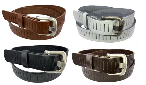 Grote foto 100 leren kwaliteits gleufriem 3cm breed kleding dames riemen