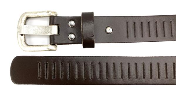 Grote foto 100 leren kwaliteits gleufriem 3cm breed kleding dames riemen