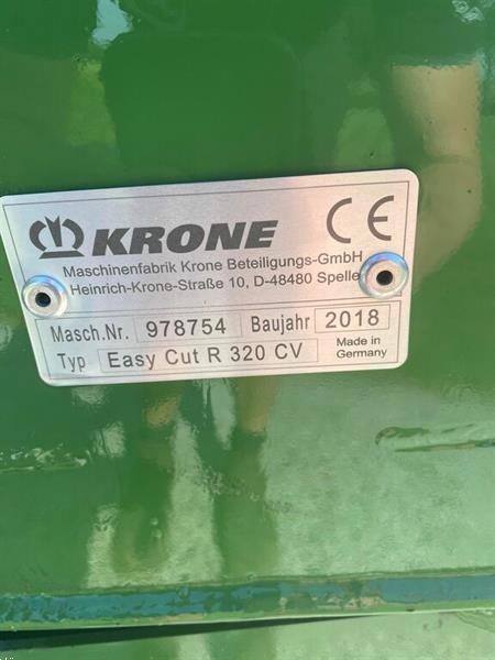 Grote foto krone r 320 cv maaier 2018 agrarisch maaiers