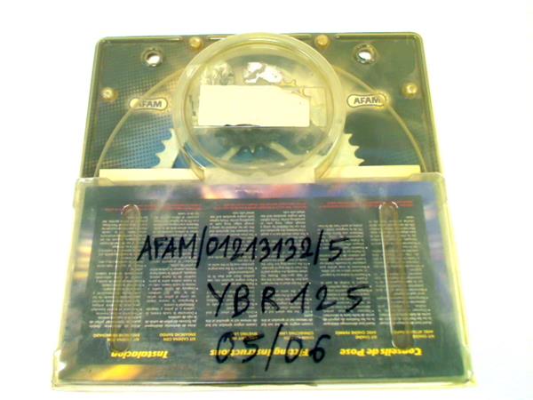 Grote foto yamaha ybr 125 2006 0378 kettingkit afam 012131132 5 motoren overige accessoires