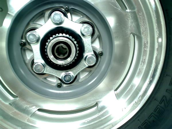 Grote foto yamaha vmx 1200 v max 43h6 achtervelg motoren overige accessoires