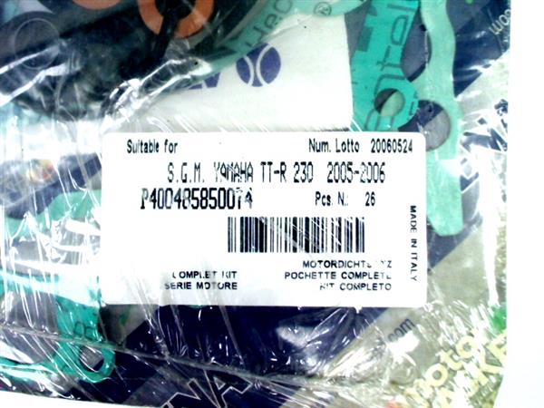 Grote foto yamaha tt r 230 2005 2006 0272 dichtingset 20060524 motoren overige accessoires