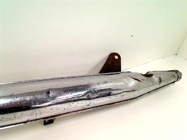 Grote foto yamaha rd 60 1973 1975 0935 uitlaat demper rechts 2l7 14711 motoren overige accessoires