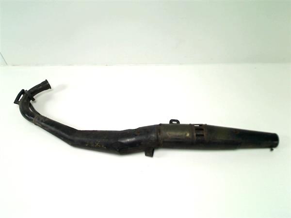 Grote foto yamaha rd 350 lc 1983 1988 0934 uitlaat demper links motoren overige accessoires