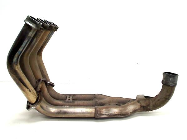 Grote foto yamaha fz 6 fazer 2004 2007 0931 uitlaat collector motoren overige accessoires