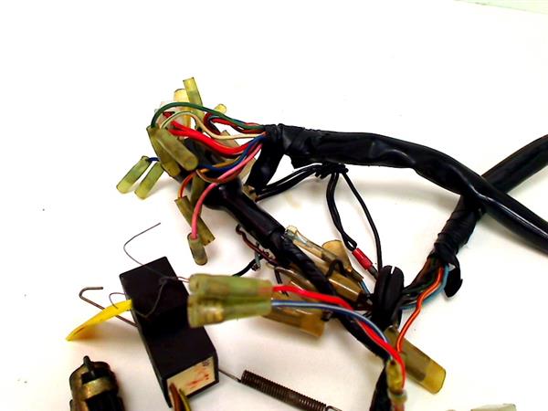 Grote foto yamaha xs 500 1976 1979 438o kabelboom motoren overige accessoires