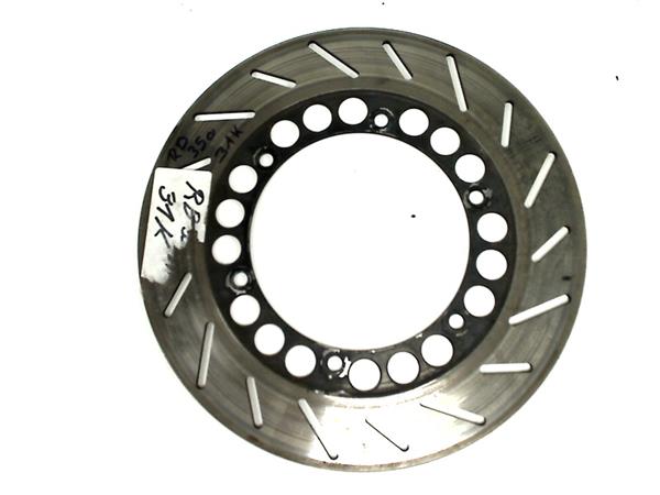 Grote foto yamaha rd 350 lc 1983 1988 43md remschijf rechts voor motoren overige accessoires