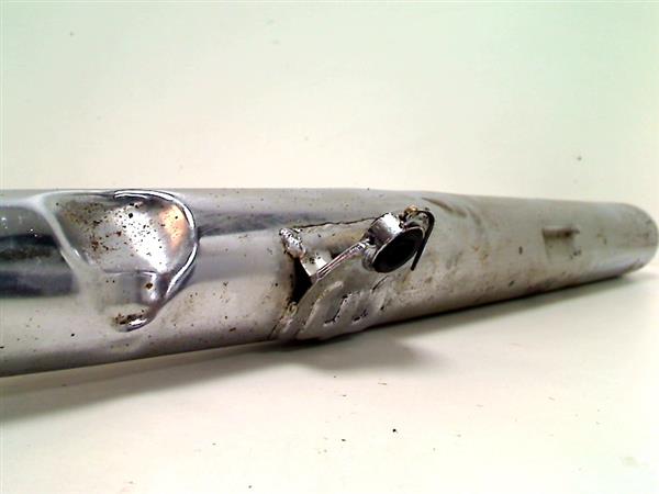 Grote foto yamaha rd 250 0935 uitlaat demper rechts 521 14721 motoren overige accessoires