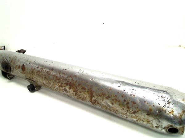 Grote foto yamaha rd 200 1974 1976 0934 uitlaat demper links 1e8 14711 motoren overige accessoires