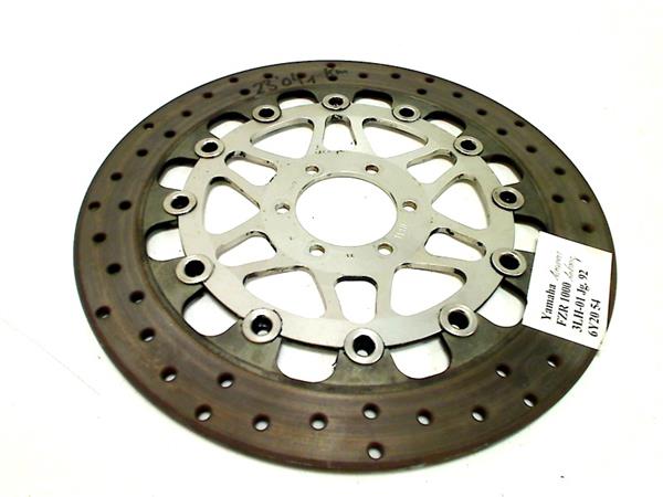 Grote foto yamaha fzr 1000 1991 1993 43m5 remschijf links voor motoren overige accessoires