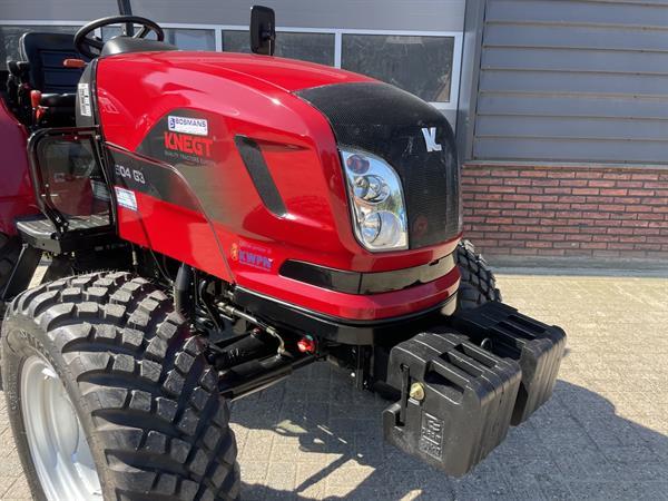 Grote foto knegt 504 50 pk compact tractor nieuw optie galaxy garden pro banden agrarisch tractoren