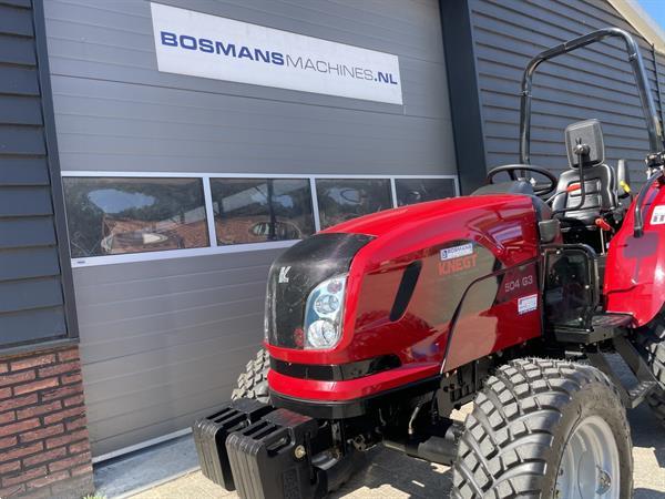 Grote foto knegt 504 50 pk compact tractor nieuw optie galaxy garden pro banden agrarisch tractoren