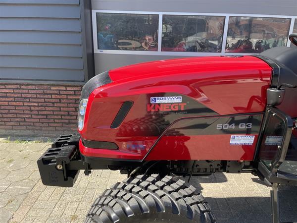 Grote foto knegt 504 50 pk compact tractor nieuw optie galaxy garden pro banden agrarisch tractoren