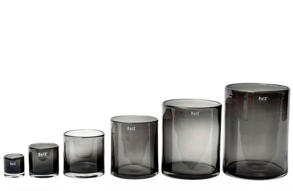 Grote foto windlicht cilinder smoke h10 x d10 cm huis en inrichting woningdecoratie