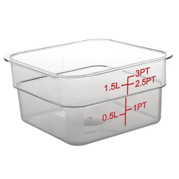 Grote foto voedseldoos 1 5 liter polycarbonaat vogue cf020 diversen overige diversen