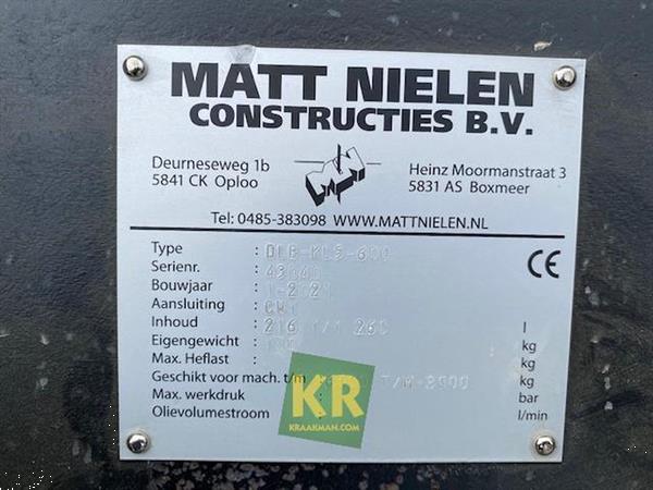 Grote foto matt nielen dieplepel 600mm 260 liter 1 1 23936 doe het zelf en verbouw kranen en graafmachines