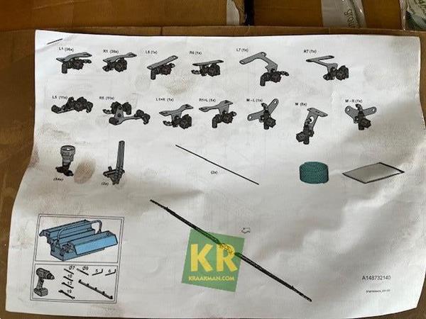 Grote foto kverneland 25 cm doppen 31179 agrarisch onkruidbestrijding