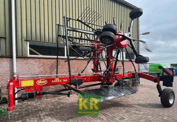 Grote foto vicon andex 764 hark 25959 agrarisch harken