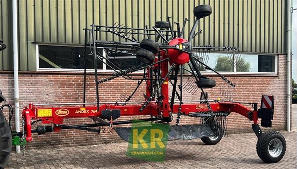 Grote foto vicon andex 764 hark 25959 agrarisch harken