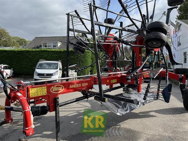 Grote foto vicon andex 804 27030 agrarisch harken