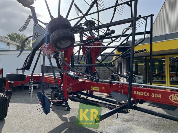 Grote foto vicon andex 804 27030 agrarisch harken