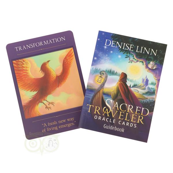 Grote foto sacred traveler oracle cards denise linn engelstalig boeken overige boeken