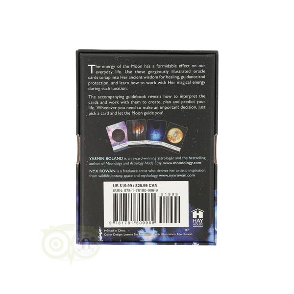 Grote foto moonology oracle cards yasmin boland engelstalig boeken overige boeken