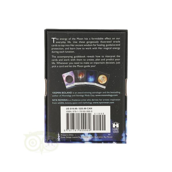Grote foto moonology oracle cards yasmin boland engelstalig boeken overige boeken