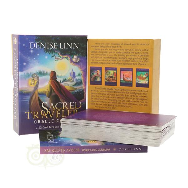 Grote foto sacred traveler oracle cards denise linn engelstalig boeken overige boeken
