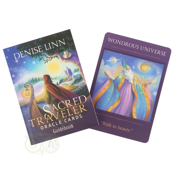 Grote foto sacred traveler oracle cards denise linn engelstalig boeken overige boeken