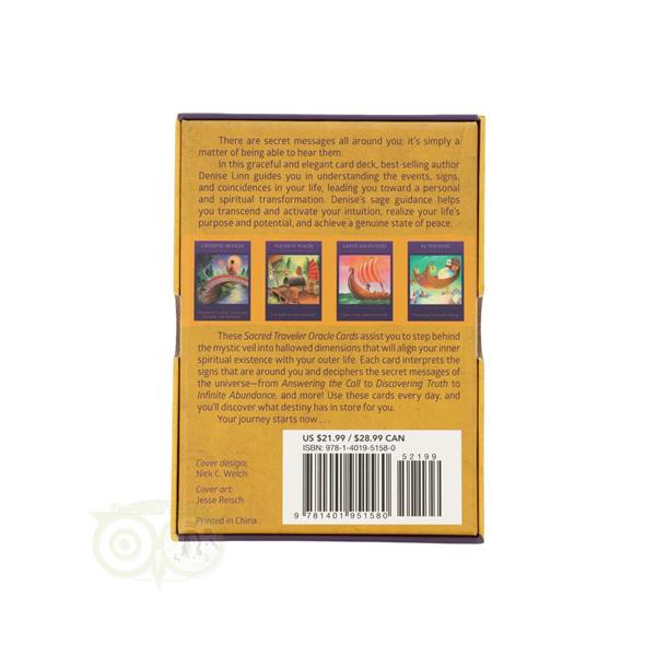 Grote foto sacred traveler oracle cards denise linn engelstalig boeken overige boeken