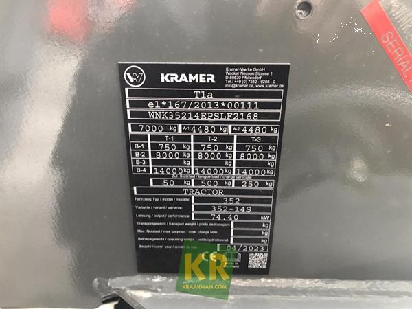 Grote foto kramer kl43.8 40 km h 26768 agrarisch akkerbouw