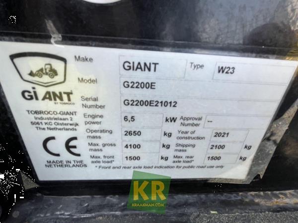 Grote foto giant g2200e 24738 agrarisch akkerbouw