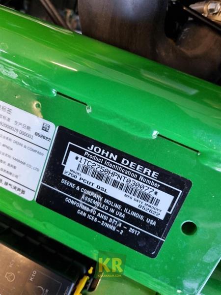 Grote foto john deere 2750 precisioncut greenmaaier 26361 agrarisch akkerbouw