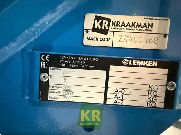 Grote foto lemken saphir 9 30994 agrarisch akkerbouw