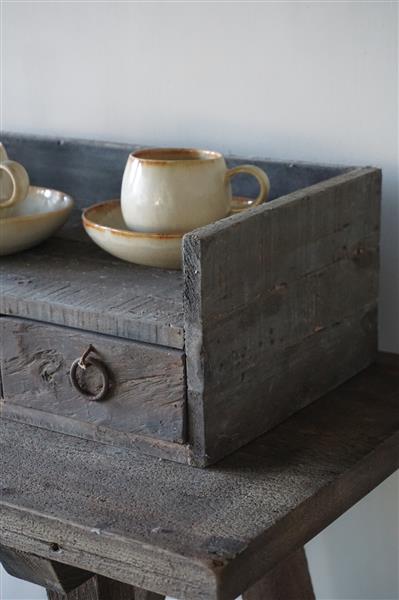 Grote foto capsulehouder koffielade vintage b60 x d26 cm huis en inrichting woningdecoratie