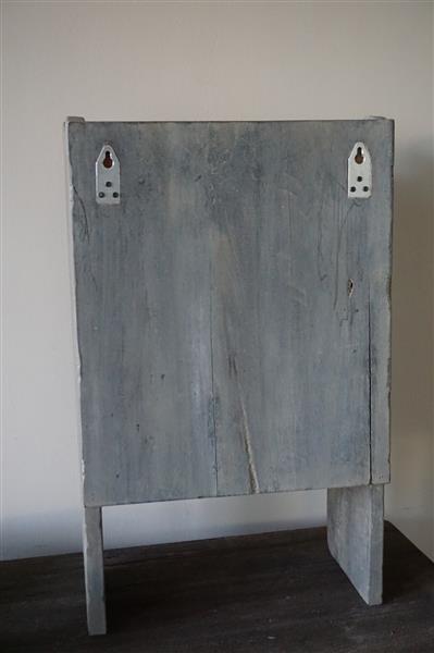 Grote foto medicijn wandkastje oud hout vintage h54 x b33 cm huis en inrichting woningdecoratie