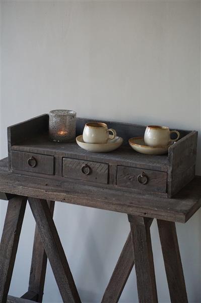 Grote foto capsulehouder koffielade vintage b60 x d26 cm huis en inrichting woningdecoratie