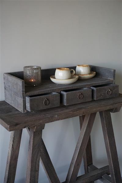 Grote foto capsulehouder koffielade vintage b60 x d26 cm huis en inrichting woningdecoratie